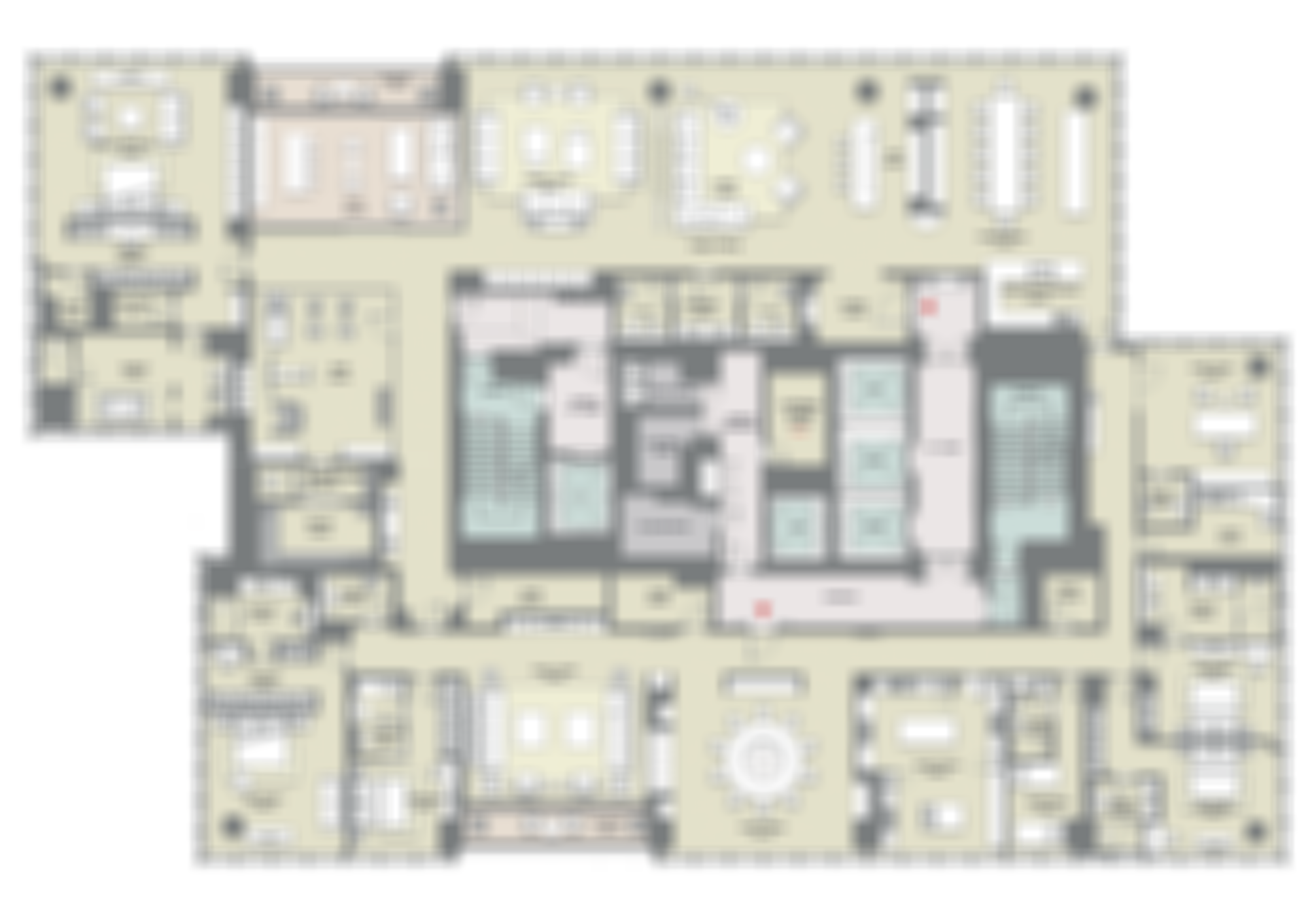 6 BHK Floor Plan